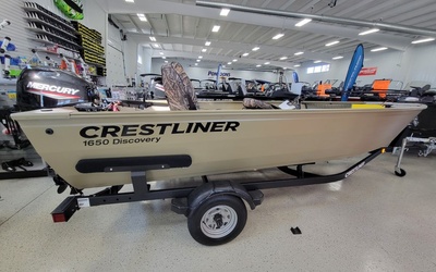 Crestliner 1650 Discover Tiller