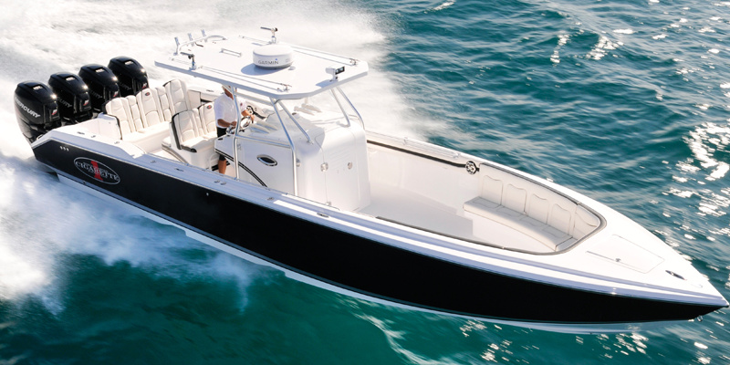 Cigarette 39' Top Fish Open