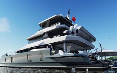 Two Oceans 870 Power Catamaran