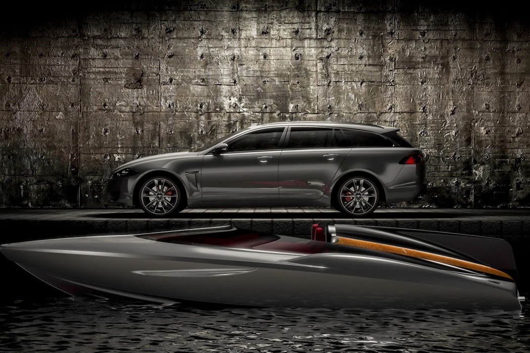 Jaguar. Now the boat