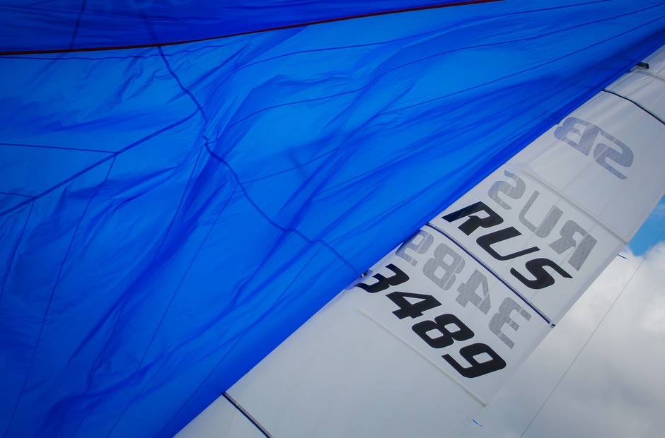 A sail is not athletics.