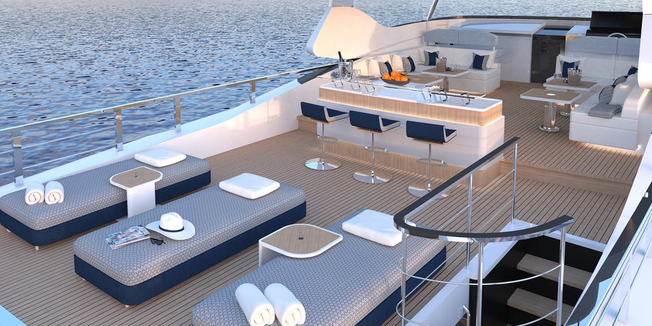 On the flybridge