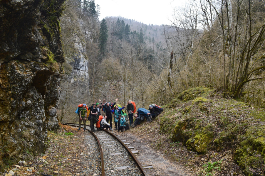 Participants of a tour around Adygeya and Krasnodar region in March 2018 received 3 categories of sports tourism for their trip.