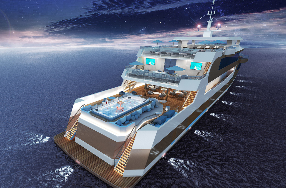 Custom Boats White Pearl