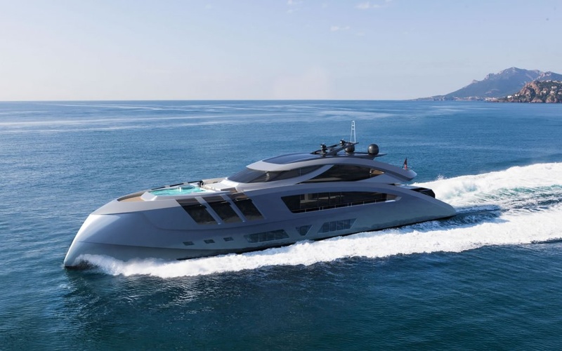 Naval 43 meters Superyacht