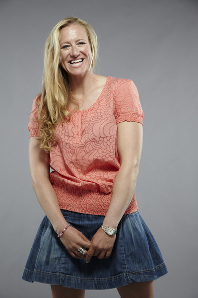 Annie Lash, trimmer. Three-time Olympic Champion in Women's Match Race. 2010 ISAF Yachtswoman.