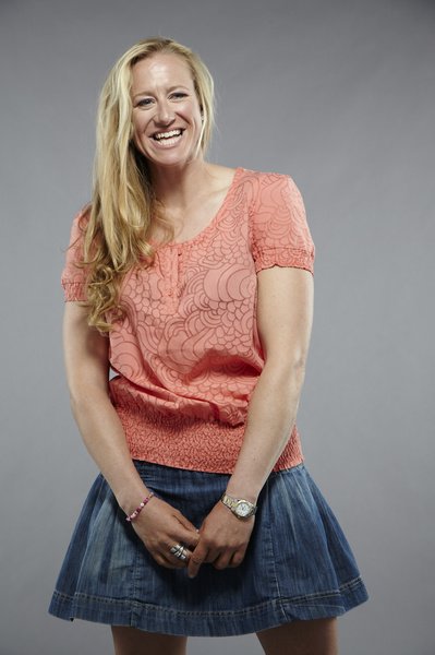 Annie Lash, trimmer. Three-time Olympic Champion in Women's Match Race. 2010 ISAF Yachtswoman.