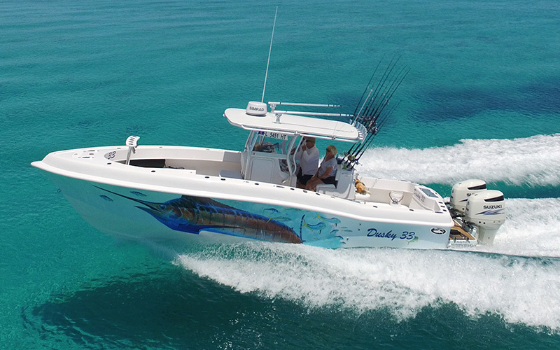 Dusky 33 Open Fisherman