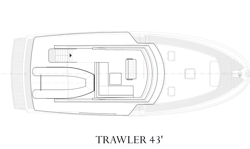 Rhea 43 Trawler