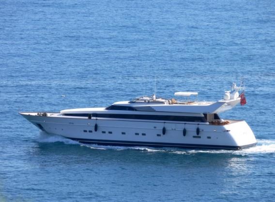 Cantieri di Pisa 110 Akhir