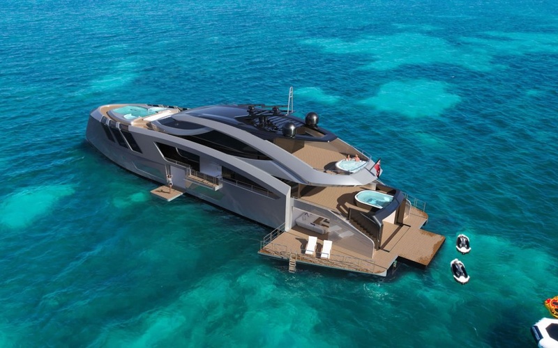 Naval 43 meters Superyacht