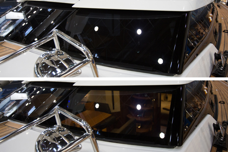Wauquiez Pilot Saloon 42 and its electrical window tinting 