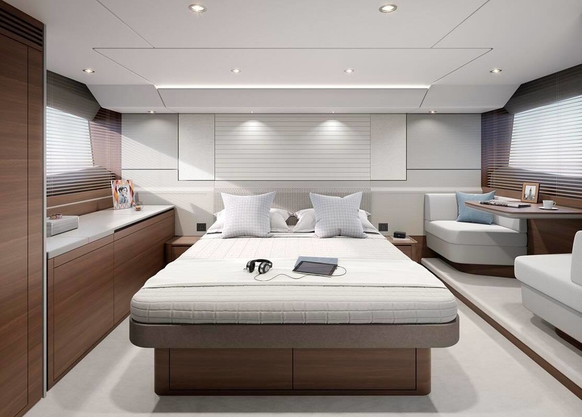 The master suite is truly luxurious.
