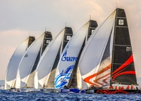 «You may see a lot of aerial shots, or spray shots, or storm shots, but none of them will be like this one. This shot was taken during the Rolex TP52 World Championship. What makes it special is that it captures monotype boats with exceptional potential going to their limits. This photo shows just how tight the battle can be during a race. You can literally measure the distance between the boats and it will be the same»,