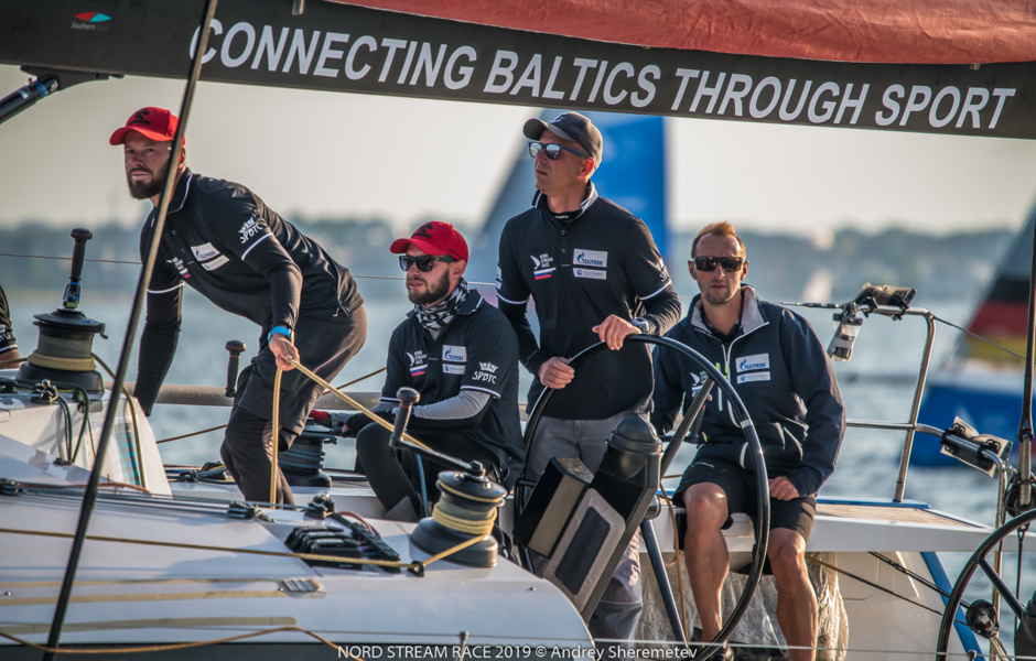Maxim Titarenko on the wheel during the Nord Stream Race. Photo: Andrey Sheremetyev 
