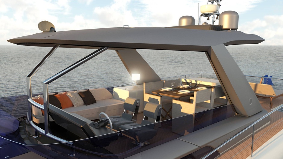 On the flybridge